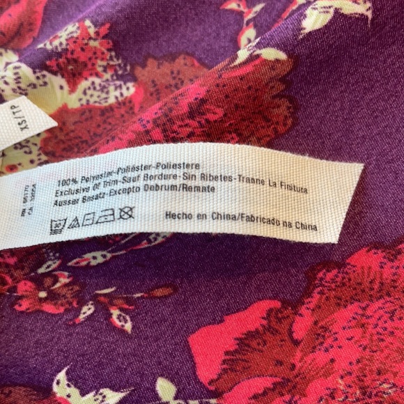 Intimately Free People Purple & Red Slip Dress - Picture 8 of 9